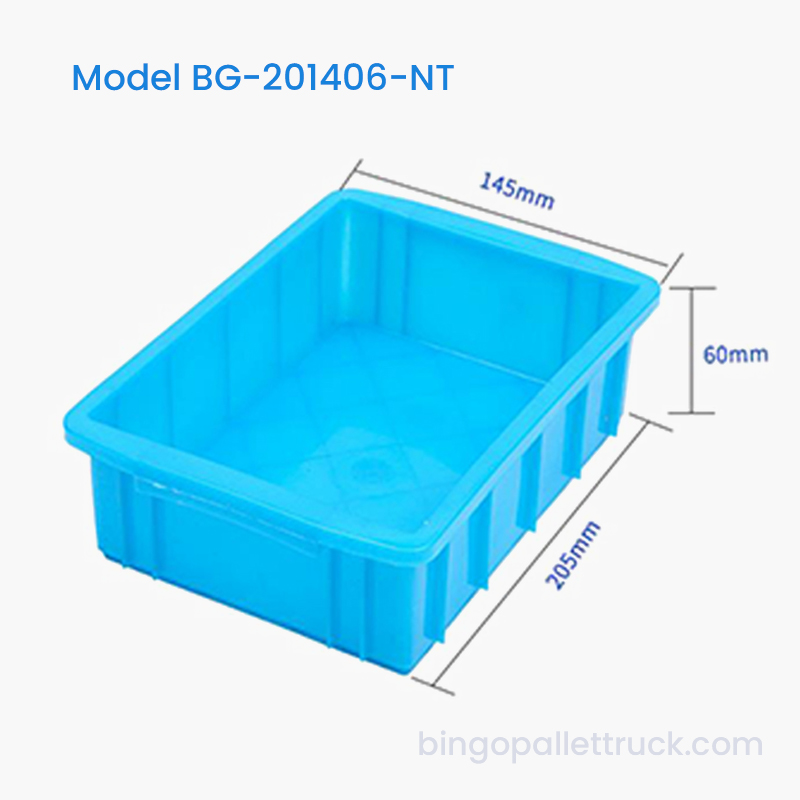 ছোট খাদ্য সঞ্চয়ের জন্য 1L HDPE নেস্টেবল প্লাস্টিক টোট বক্স