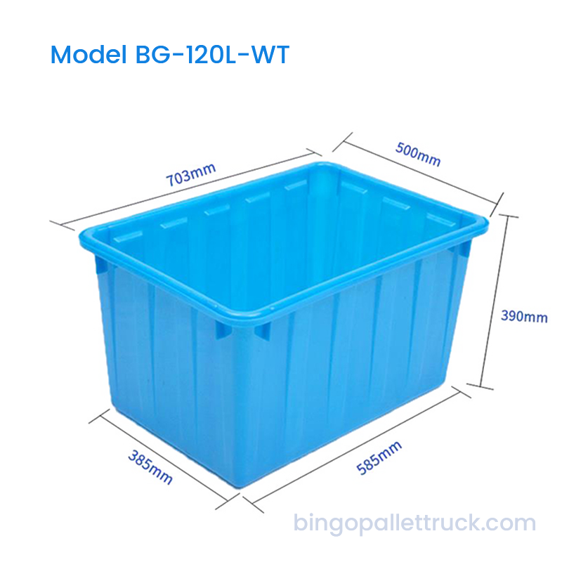 জল এবং খাদ্য সঞ্চয়ের জন্য 120L বাল্ক সাপ্লাই HDPE ট্যাঙ্ক
